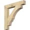 Ekena Millwork Balboa Block Rough Sawn Bracket, Douglas Fir, 4"W x 28"D x 28"H BKT04X28X28BOA05RDF - alternate 1